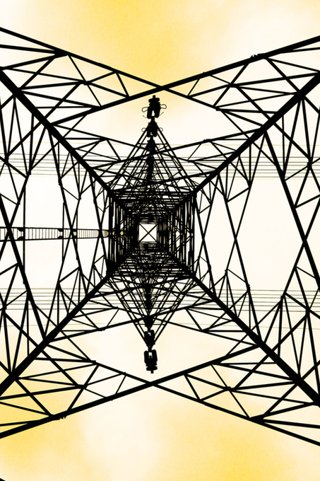 image of an electrical transmission tower - Lake Charles Electrical JATC